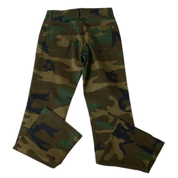 Rothco Womens Camouflage Stretch Flare Y2K Military Comfort Fit Pants Sz 7/8 NEW - Picture 5 of 9